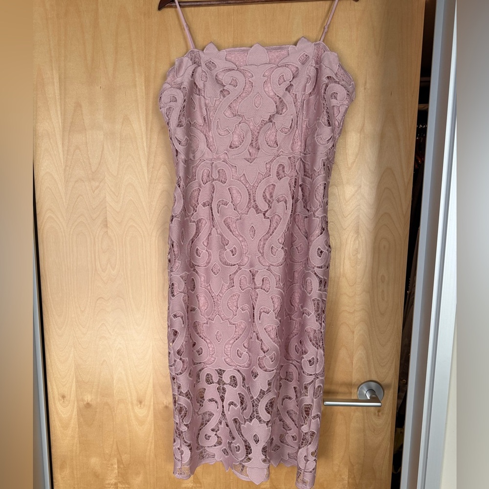 Bardot Blush Lina Lace Sheath Dress